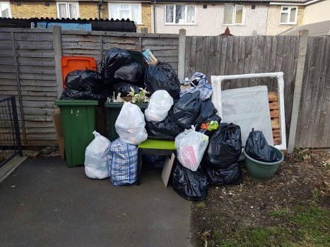 Happy family moving into a new flat in Streatham Hill