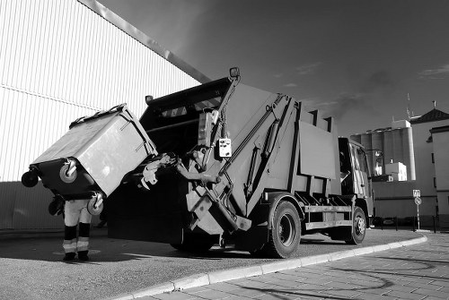 Illustration of business waste types in South London