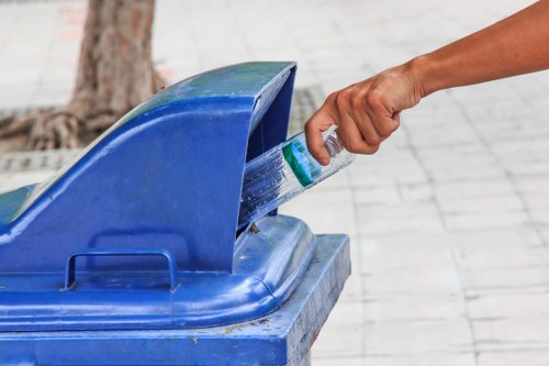 Environmentally friendly disposal during flat clearance